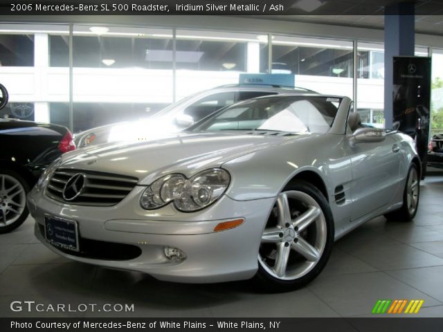 2006 Mercedes-Benz SL 500 Roadster in Iridium Silver Metallic