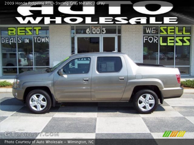 2009 Honda Ridgeline RTL in Sterling Gray Metallic