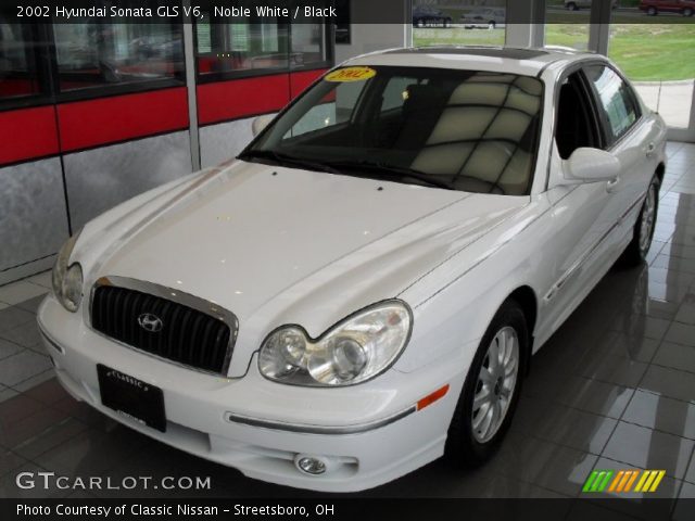 2002 Hyundai Sonata GLS V6 in Noble White