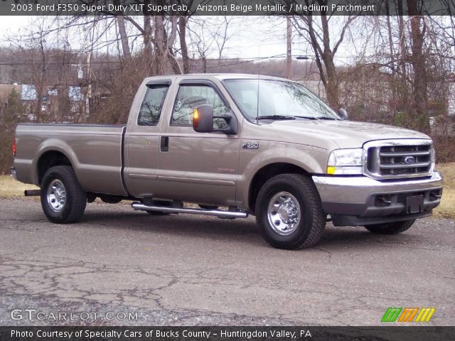 2003 Ford F350 Super Duty XLT SuperCab in Arizona Beige Metallic