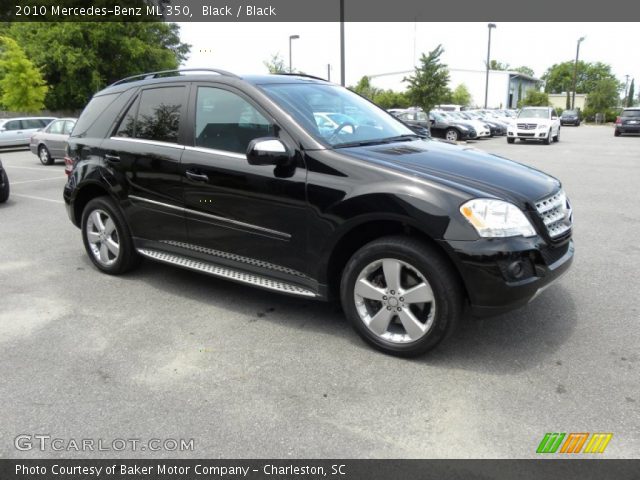 2010 Mercedes-Benz ML 350 in Black