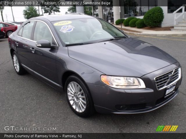 2008 Volvo S80 3.2 in Titanium Gray Metallic