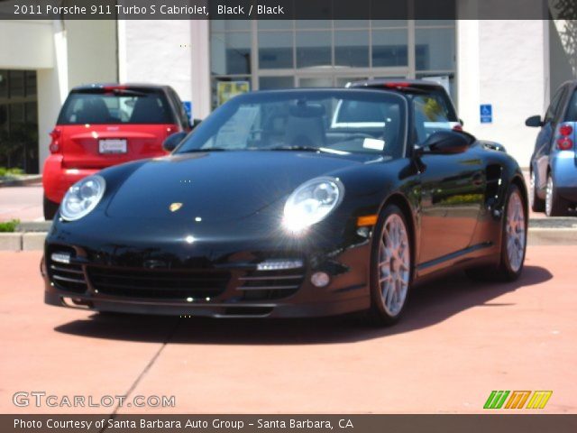 2011 Porsche 911 Turbo S Cabriolet in Black
