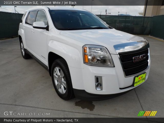 2010 GMC Terrain SLE in Summit White