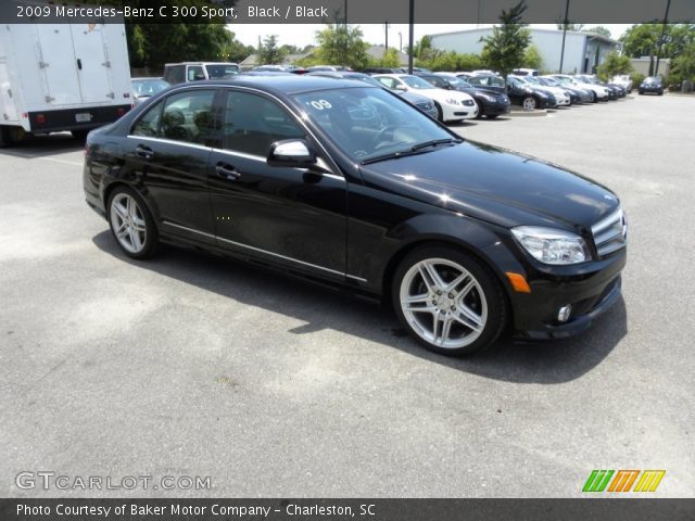 2009 Mercedes-Benz C 300 Sport in Black