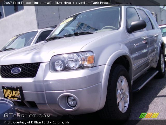 2007 Ford Escape Limited 4WD in Silver Metallic