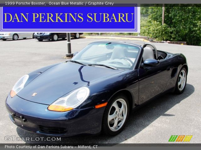1999 Porsche Boxster  in Ocean Blue Metallic