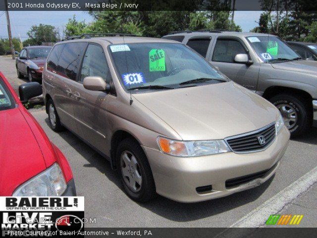 2001 Honda Odyssey EX in Mesa Beige