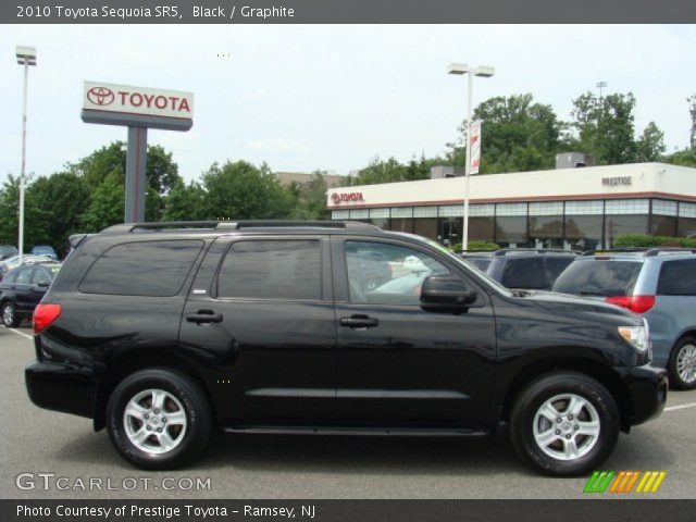 2010 Toyota Sequoia SR5 in Black