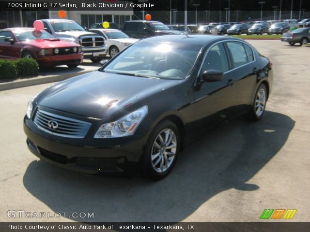 2009 Infiniti G 37 Sedan in Black Obsidian