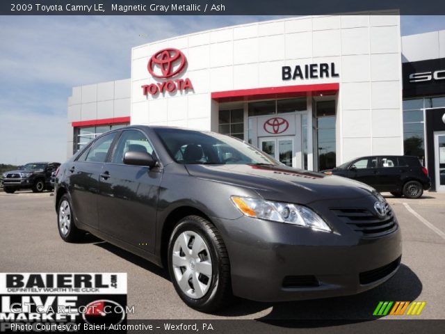 2009 Toyota Camry LE in Magnetic Gray Metallic