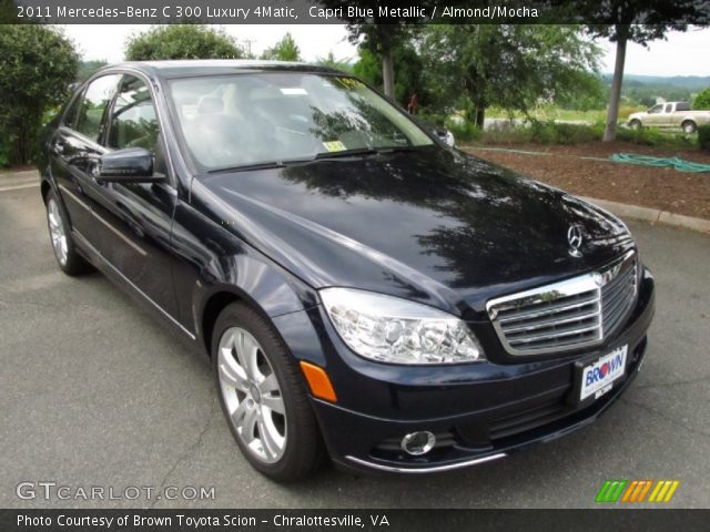 2011 Mercedes-Benz C 300 Luxury 4Matic in Capri Blue Metallic