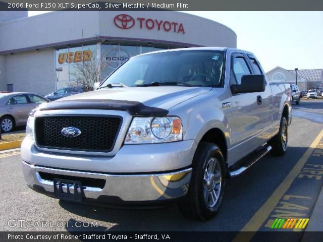 2006 Ford F150 XLT SuperCab in Silver Metallic