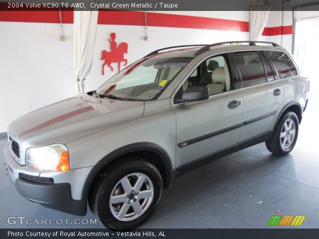 2004 Volvo XC90 T6 AWD in Crystal Green Metallic