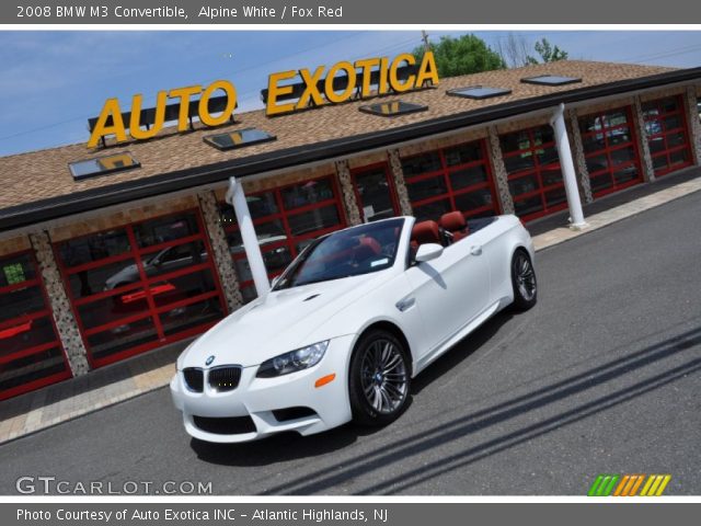 2008 BMW M3 Convertible in Alpine White