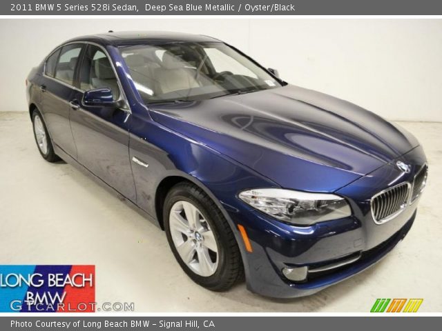 2011 Bmw 5 series deep sea blue metallic