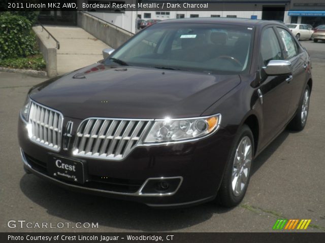 2011 Lincoln MKZ AWD in Bordeaux Reserve Metallic