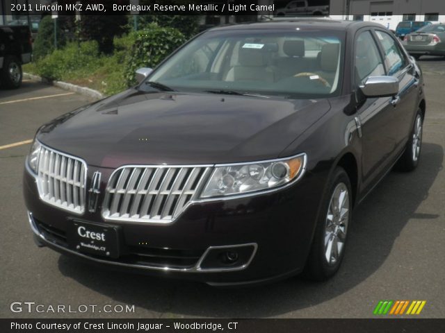 2011 Lincoln MKZ AWD in Bordeaux Reserve Metallic