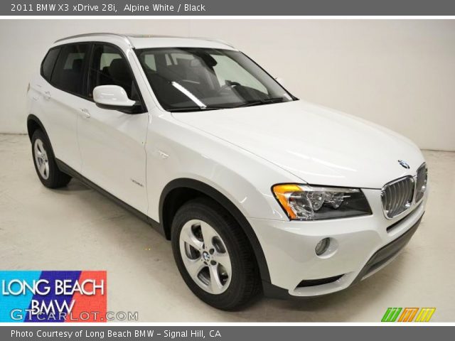 2011 BMW X3 xDrive 28i in Alpine White