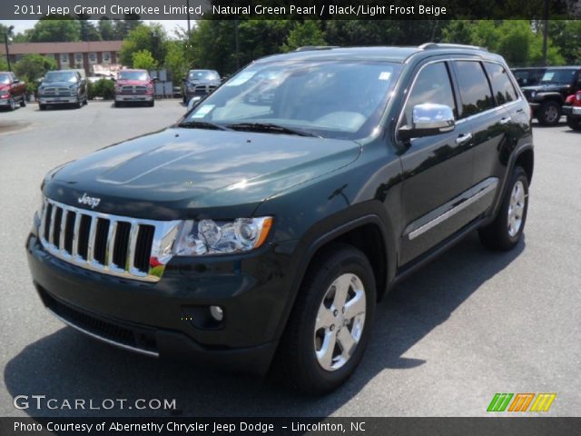 2011 Jeep Grand Cherokee Limited in Natural Green Pearl