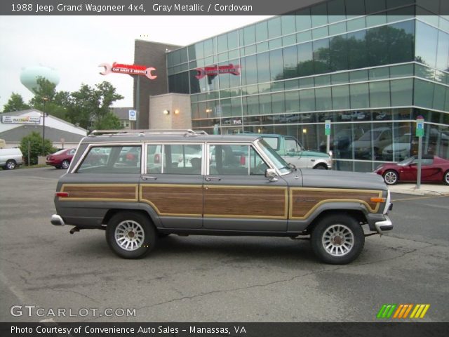 1988 Jeep Grand Wagoneer 4x4 in Gray Metallic