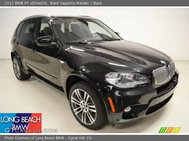 2012 BMW X5 xDrive50i in Black Sapphire Metallic