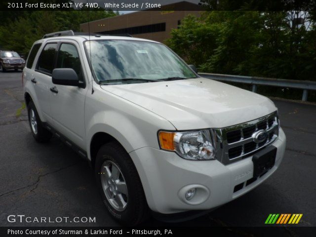 2011 Ford Escape XLT V6 4WD in White Suede