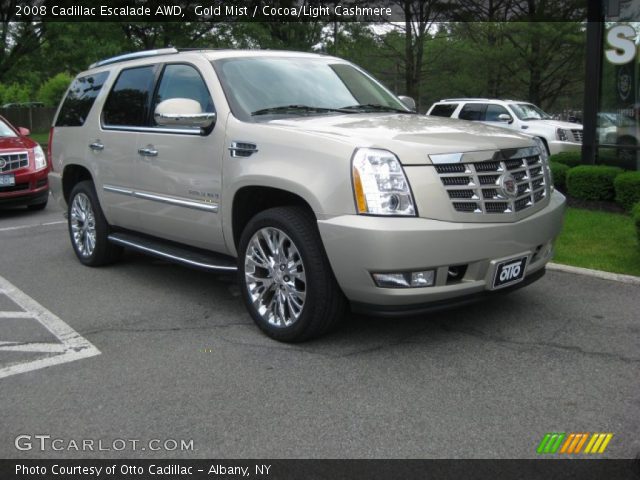 2008 Cadillac Escalade AWD in Gold Mist