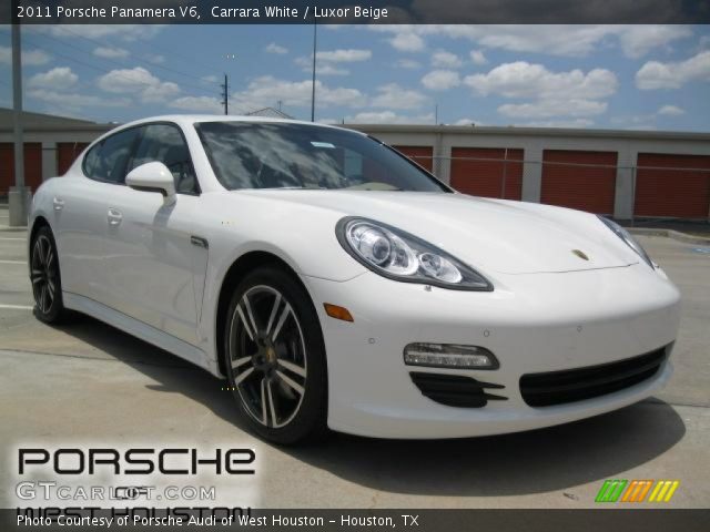 2011 Porsche Panamera V6 in Carrara White