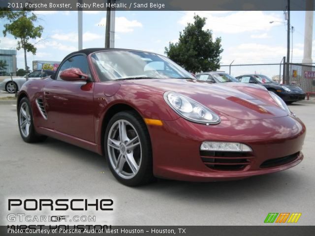 2011 Porsche Boxster  in Ruby Red Metallic