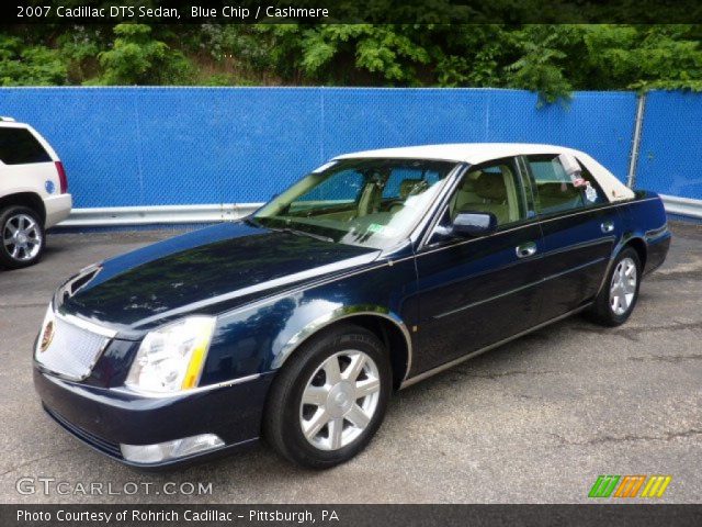 2007 Cadillac DTS Sedan in Blue Chip