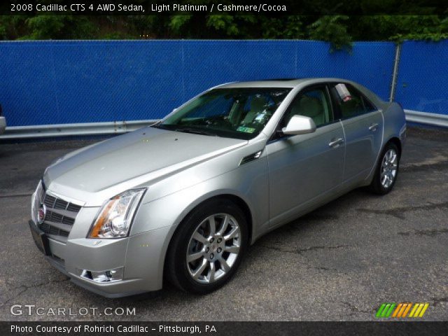2008 Cadillac CTS 4 AWD Sedan in Light Platinum