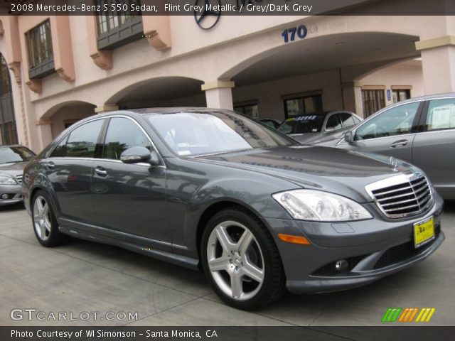 2008 Mercedes-Benz S 550 Sedan in Flint Grey Metallic