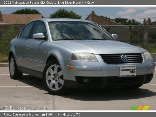 2001 Volkswagen Passat GLX Sedan in Blue Silver Metallic