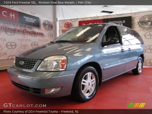 2004 Ford Freestar SEL in Medium Steel Blue Metallic