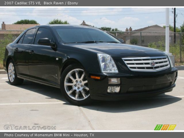 2007 Cadillac STS V8 in Black Raven