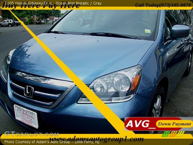 2005 Honda Odyssey EX-L in Ocean Mist Metallic