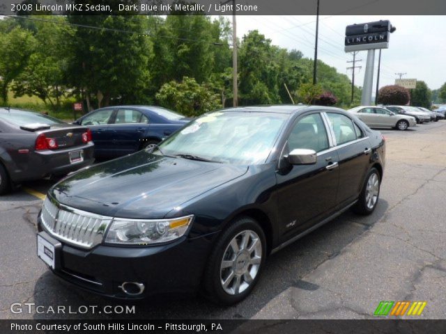 2008 Lincoln MKZ Sedan in Dark Blue Ink Metallic