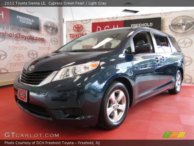 2011 Toyota Sienna LE in Cypress Green Pearl