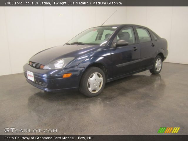 2003 Ford Focus LX Sedan in Twilight Blue Metallic