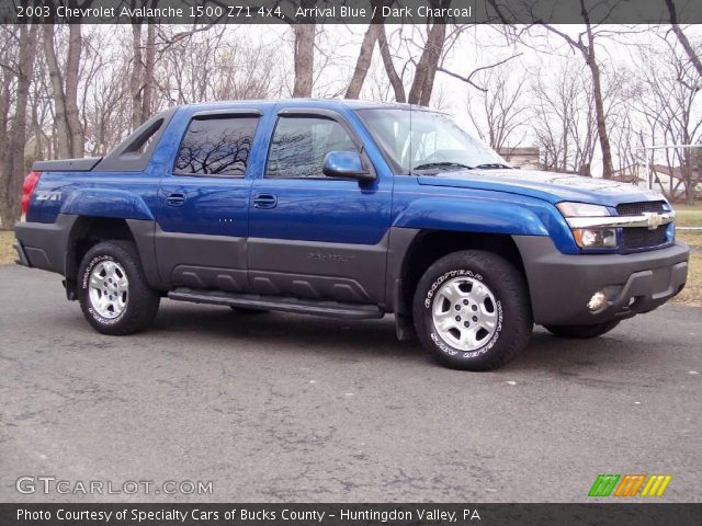 2003 Chevrolet Avalanche 1500 Z71 4x4 in Arrival Blue