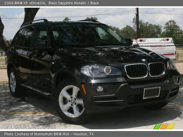 2009 BMW X5 xDrive30i in Black Sapphire Metallic