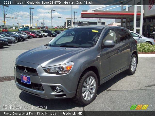 2011 Mitsubishi Outlander Sport SE 4WD in Mercury Gray