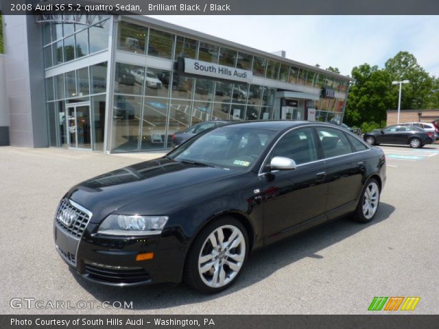 2008 Audi S6 5.2 quattro Sedan in Brilliant Black