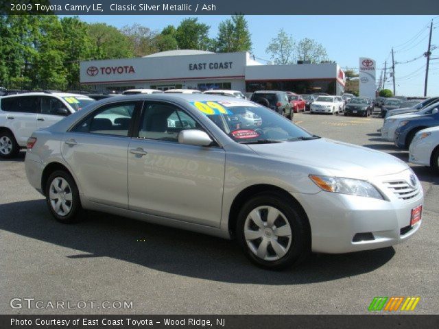 2009 Toyota Camry LE in Classic Silver Metallic