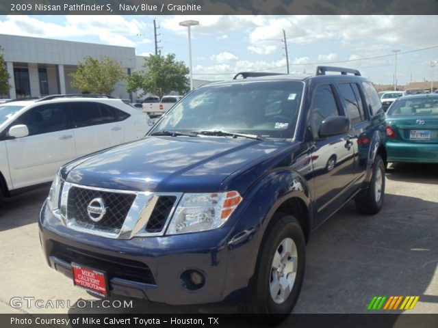 2009 Nissan Pathfinder S in Navy Blue