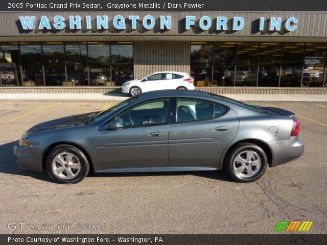 2005 Pontiac Grand Prix Sedan in Graystone Metallic