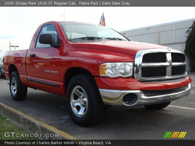 2005 Dodge Ram 1500 ST Regular Cab in Flame Red
