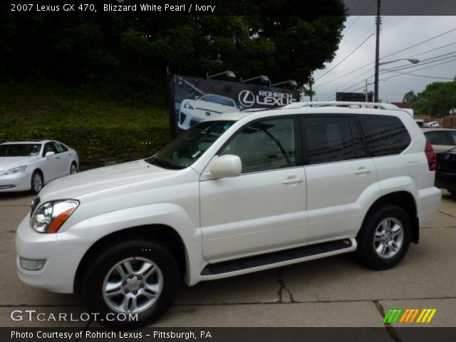 2007 Lexus GX 470 in Blizzard White Pearl