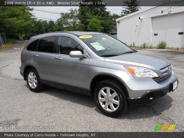 2008 Honda CR-V EX-L 4WD in Whistler Silver Metallic